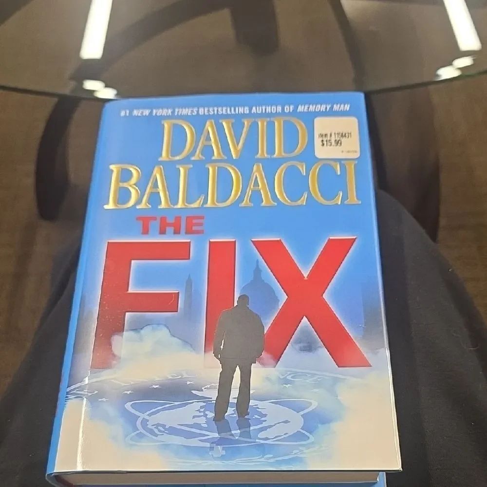 David Baldacci 'The Fix' Hardcover Book